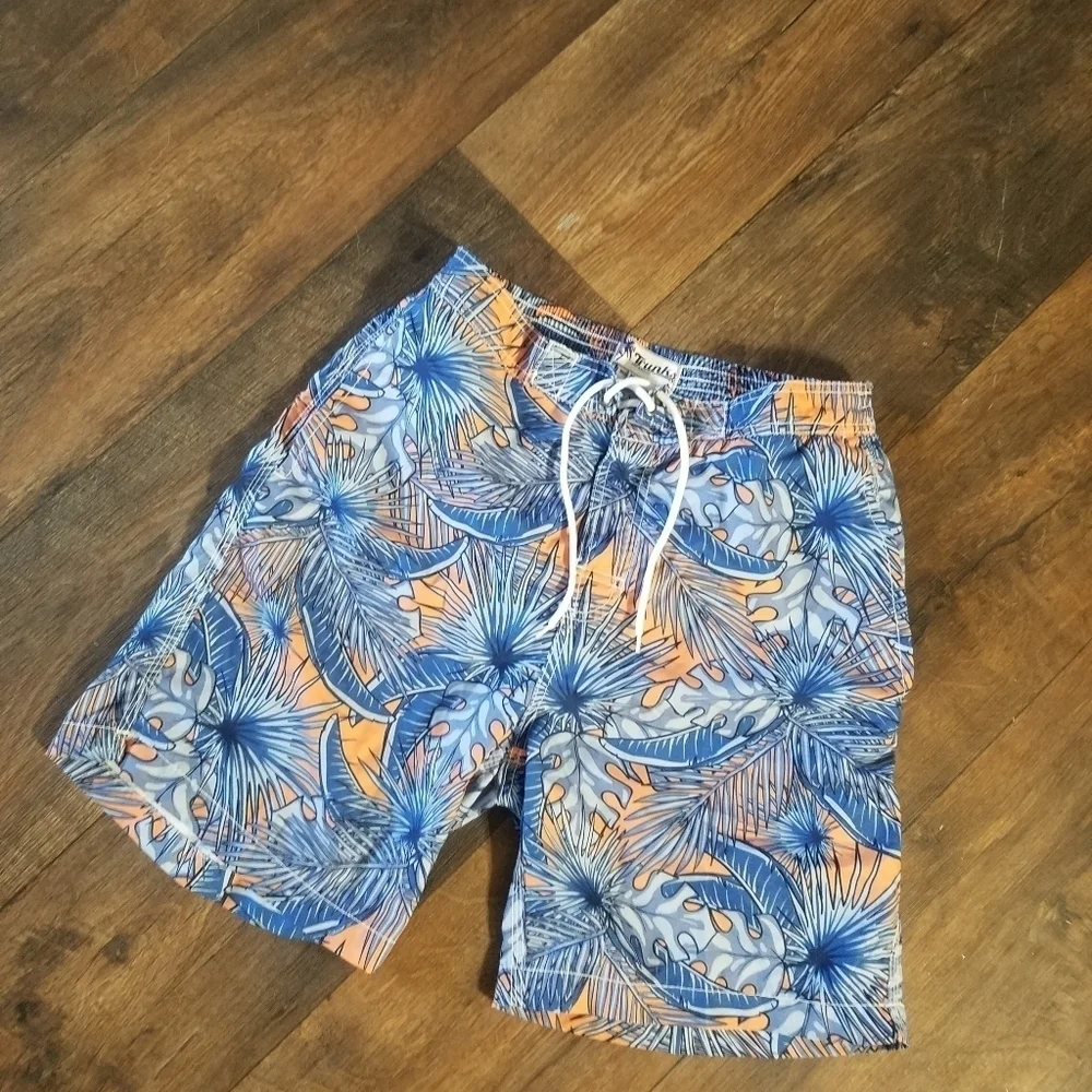 surf and swim co tropical board swim trunks